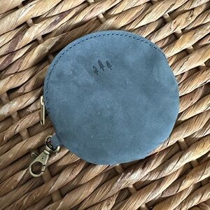 Portland Leather Gordita Pouch in Storm